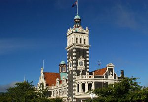 Gare Dunedin -Circuit Nouvelle Zélande