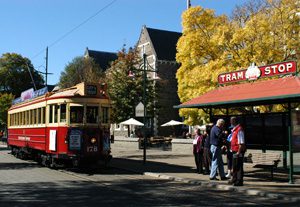 Christchurch tramway-Circuit Nouvelle Zélande